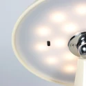 anne light & home table lamp MUSH 1 flame IP20, creme dimmable