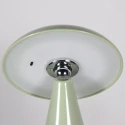anne light & home table lamp MUSH 1 flame IP20, green dimmable