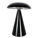 anne light & home table lamp MUSH 1 flame IP20, black dimmable