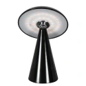 anne light & home table lamp MUSH 1 flame IP20, black dimmable