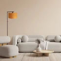 Steinhauer Standerlampe STANG E27 IP20, dæmpbar