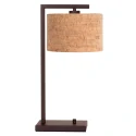 Steinhauer Bordlampe STANG 1-flamme E27 IP20, kakao dæmpbar