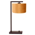 Steinhauer table lamp STANG 1 flame E27 IP20, cocoa dimmable