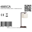 Steinhauer Bordlampe STANG 1-flamme E27 IP20, kakao dæmpbar