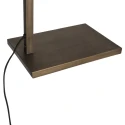 Steinhauer floor lamp STANG 1 flame E27 IP20, bronze dimmable