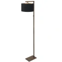 Steinhauer floor lamp STANG 1 flame E27 IP20, bronze dimmable