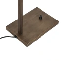 Steinhauer Bordlampe STANG 1-flamme E27 IP20, bronze dæmpbar