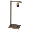 Steinhauer Bordlampe STANG 1-flamme E27 IP20, bronze dæmpbar