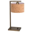 Steinhauer Bordlampe STANG 1-flamme E27 IP20, bronze dæmpbar