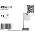 Steinhauer Bordlampe STANG E27 IP20, dæmpbar