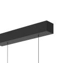 Steinhauer Loftlampe BANDE 3-flammer IP20, sort dæmpbar