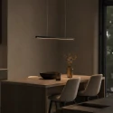 Steinhauer Loftlampe BANDE 3-flammer IP20, sort dæmpbar