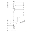 Mexlite table lamp NOOR 1 flame, without shade E27 IP20, steel dimmable