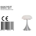 Steinhauer Steinhauer Bordlampe ANCILLA, 1-flamme, glas, stål