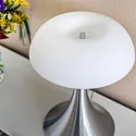 Steinhauer Steinhauer Bordlampe ANCILLA, 1-flamme, glas, stål