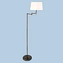 Mexlite Mexlite Standerlampe BELLA, 1-flamme, bronze