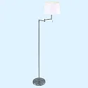 Mexlite Standerlampe BELLA, 1-flamme, stål