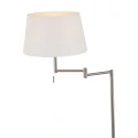 Mexlite Mexlite Standerlampe BELLA, 1-flamme, stål
