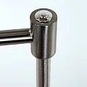 Mexlite Mexlite Standerlampe KARL, 1-flamme, stål