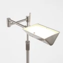 Mexlite Mexlite Standerlampe KARL, 1-flamme, stål