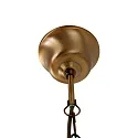 Steinhauer Steinhauer Pendel PIMPERNEL, 4-flammer, glas, bronze