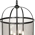 Steinhauer pendant luminaire PIMPERNEL 4 flames E14 IP20, black dimmable