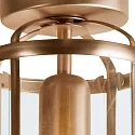 Steinhauer Steinhauer Ceiling luminaire PIMPERNEL, 1 flame, glass, bronze