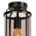 Steinhauer Loftlampe PIMPERNEL E27 IP20, sort dæmpbar