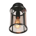 Steinhauer Loftlampe PIMPERNEL E27 IP20, sort dæmpbar