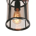 Steinhauer Loftlampe PIMPERNEL E27 IP20, sort dæmpbar