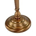 Steinhauer Steinhauer Bordlampe ANCILLA, 1-flamme, glas hvid, bronze