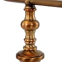 Steinhauer Steinhauer Bordlampe ANCILLA, 1-flamme, glas hvid, bronze