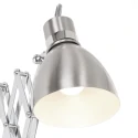 Steinhauer Steinhauer Væglampe SPRING, 1-flamme, stål