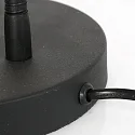 Mexlite table lamp BIRON with switch, with flex arm IP20, black matt dimmable