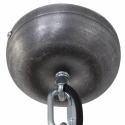 pendant luminaire BIKKEL - Ø 42CM 1 flame, medium E27 IP20, brown, pied dimmable