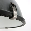 Steinhauer pendant luminaire BIKKEL - Ø 42CM 1 flame, medium E27 IP20, concrete grey dimmable