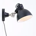 Mexlite Mexlite Wall luminaire CERA, 1 flame, reflector, black