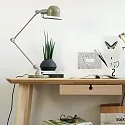 Mexlite Mexlite Table lamp DAVIN, 1 flame, reflector, green
