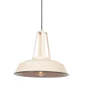 Mexlite pendant luminaire EDEN 1 flame E27 IP20, creme dimmable