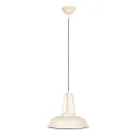 Mexlite pendant luminaire EDEN 1 flame E27 IP20, creme dimmable