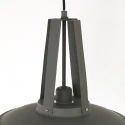 Mexlite Mexlite Pendel EDEN, 1-flamme, 42cm, grå