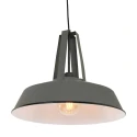 Mexlite Mexlite Pendel EDEN, 1-flamme, 42cm, grå