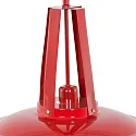 Mexlite Mexlite Pendel EDEN, 1-flamme, 42cm, rød