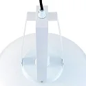 Mexlite Mexlite Pendel EDEN, 1-flamme, 42cm, hvid