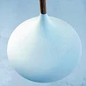 Mexlite Mexlite Pendant luminaire BJORR, 1 flame, 30cm, white
