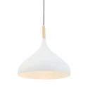 Mexlite Mexlite Pendant luminaire BJORR, 1 flame, 30cm, white