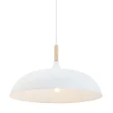 Mexlite Pendant luminaire BJORR, 1 flame, 45cm, white