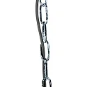 Mexlite Mexlite Pendant luminaire DENSI, 1 flame, grey