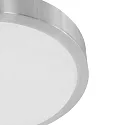 Udendørs loftlampe GALAXY cylindrisk, mittelgroß, omskiftelig IP44, stål børstet 