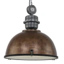 Steinhauer pendant luminaire BIKKEL - Ø 52CM 1 flame, large E27 IP20, brown, pied dimmable